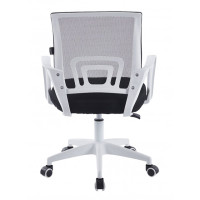 Кресло Bonro BN-619 бело-черное