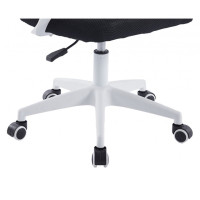 Кресло Bonro BN-619 бело-черное