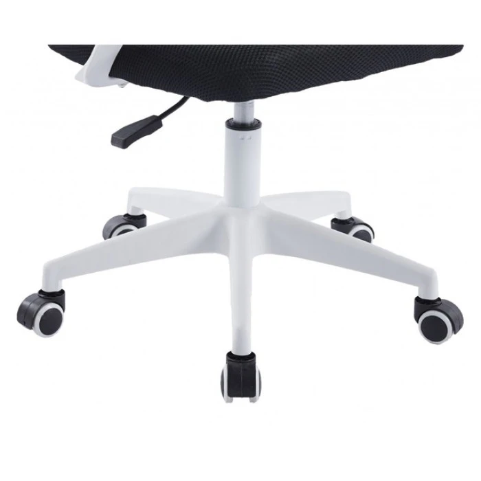 Крісло Bonro BN-619 біло-чорне