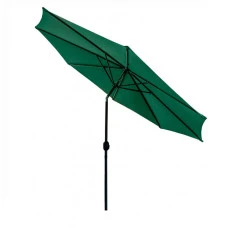 Зонтик садовый регулируемый с наклоном зеленый Bonro B-016 3м 8 спиц