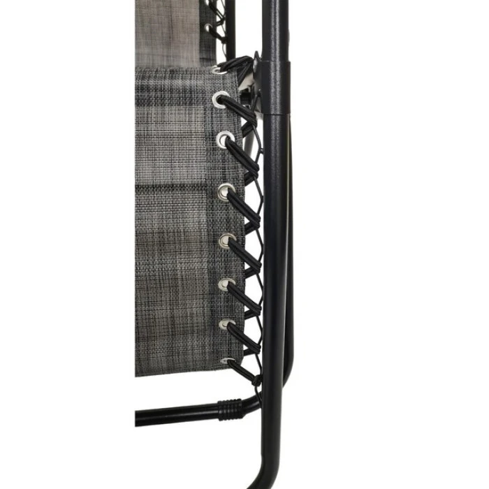 Шезлонги комплект 2шт Bonro SP-167A сірий з дашком