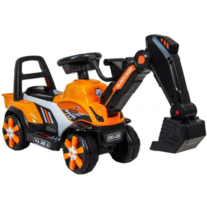 Экскаватор трактор детский большой Spoko SP-128 желтый