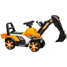 Екскаватор дитячий трактор великий Spoko SP-128 жовтий