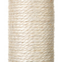 Кігтеточка-будиночок з полицею 60 см Bonro B-95 для кішок сіра