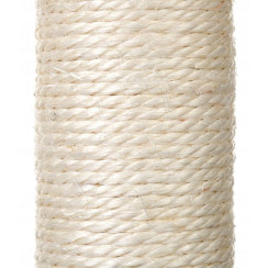 Кігтеточка-будиночок з полицею 60 см Bonro B-95 для кішок сіра