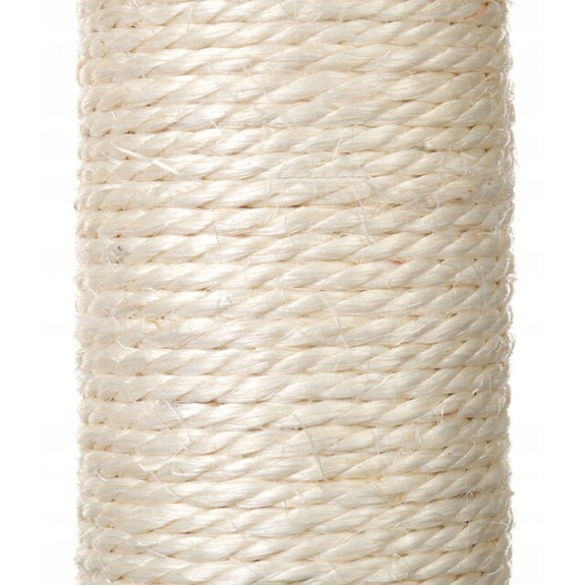 Когтеточка-домик с полкой 60 см Bonro B-95 для кошек серая