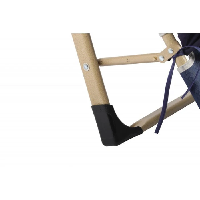 Шезлонг крісло садовий, туристичний Bonro B-02 синій + подушка