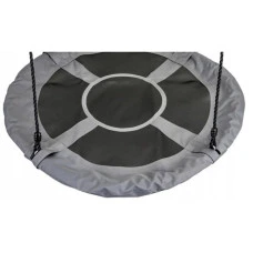 Гойдалка-гніздо підвісна кругла 100 см Spoko SP-001 сіра