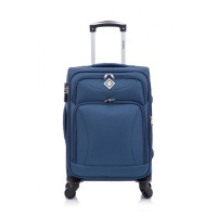 Валіза Bonro Tourist 4 колеса (невелика) синя