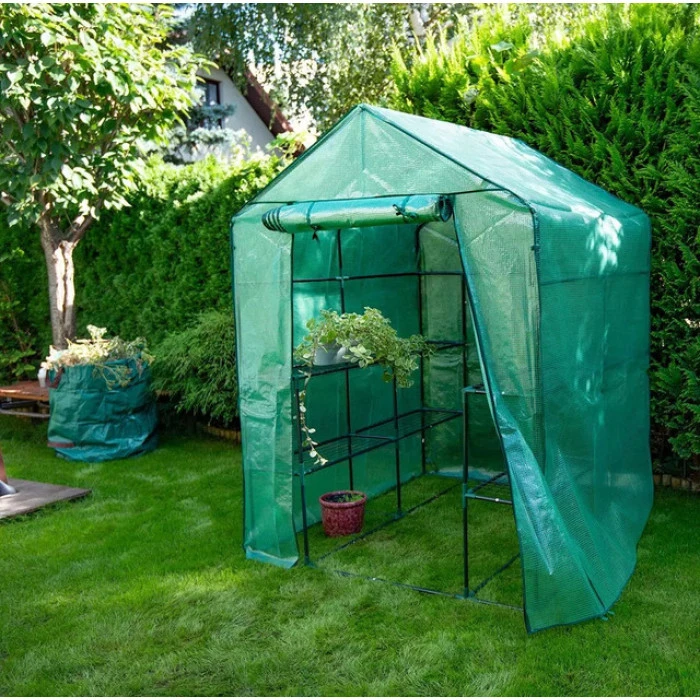 Теплиця парник 8 полиць 143х143х195 см Bonro B-2104