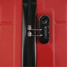 Валіза комплект пластикова 2 шт середня велика Bonro 2019 червоний