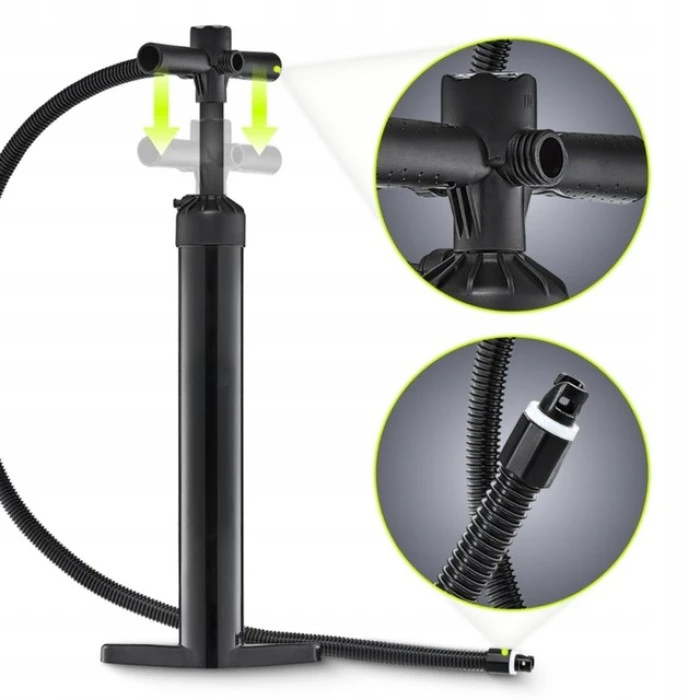 SUP-дошка надувна для плавання Atleto 350 см сіра + сидіння