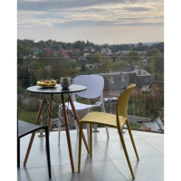 Стол обеденный круглый Bonro В-957-600 Черный