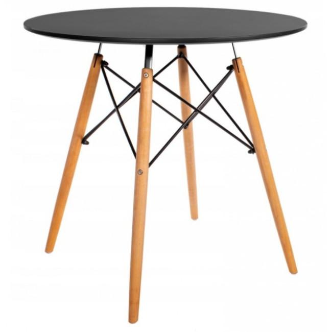 Стол обеденный круглый Bonro В-957-600 Черный