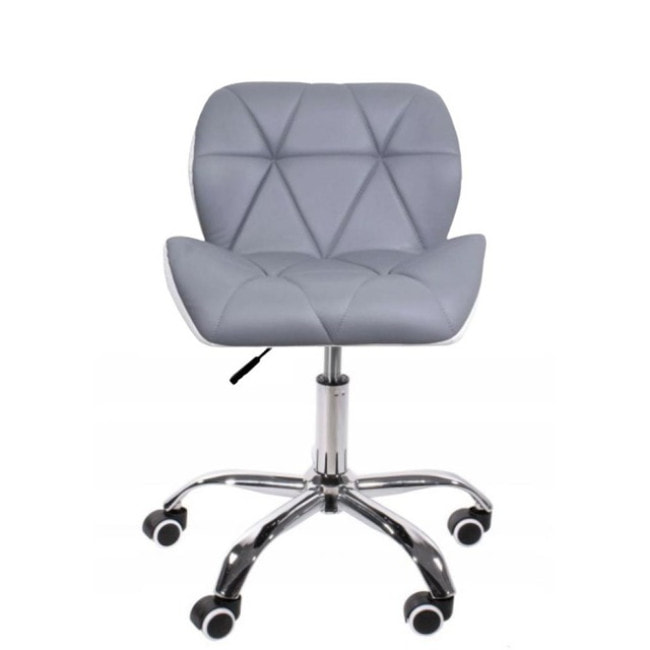 Кресло на колесах серое+белое Bonro B-531