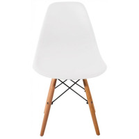 Кресло для кухни на ножках Bonro В-173 FULL KD белое (4 шт)