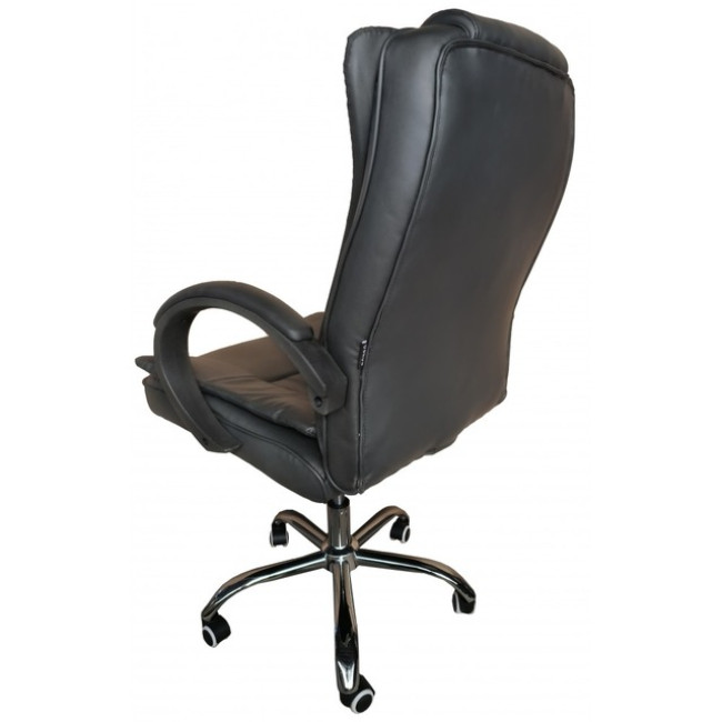 Крісло офісне на колесах Bonro B-607 чорне