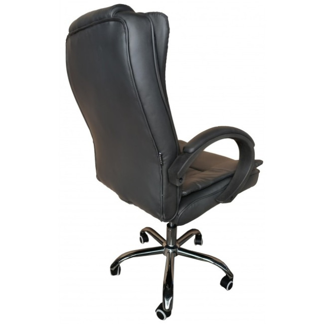 Крісло офісне на колесах Bonro B-607 чорне