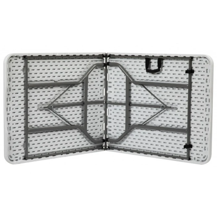 Стол раскладной туристический для пикника Bonro BS 180 см + 4 белых раскладных кресла Bonro BS-53