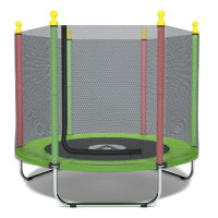 Батут манеж дитячий з сіткою Atleto 140 см зелений KRB10