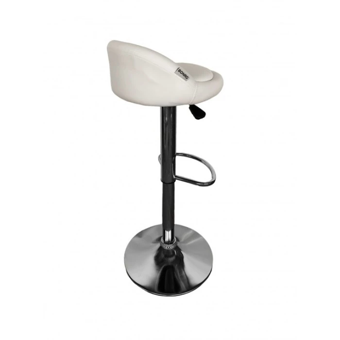 Барний стілець зі спинкою Bonro B-075 білий