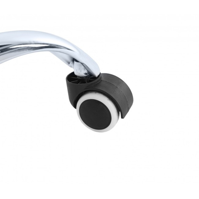 Кресло офисное на колесах Bonro BN-6071 розовое с подставкой для ног