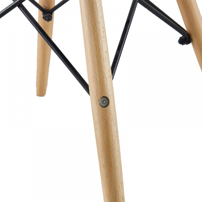 Крісло для кухні на ніжках Bonro В-173 FULL KD сіре (2шт)