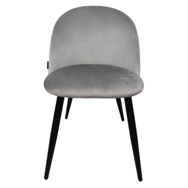 Стул кресло для кухни, гостиной, кафе Bonro B-659 серое