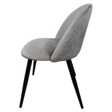 Стілець крісло для кухні, вітальні, кафе Bonro B-659 сіре
