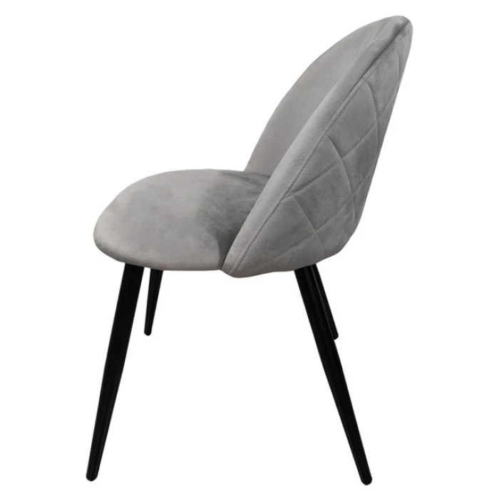 Стілець крісло для кухні, вітальні, кафе Bonro B-659 сіре