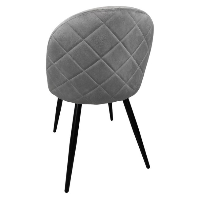 Стул кресло для кухни, гостиной, кафе Bonro B-659 серое