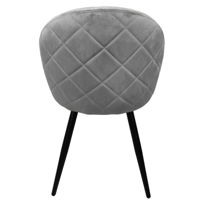 Стул кресло для кухни, гостиной, кафе Bonro B-659 серое