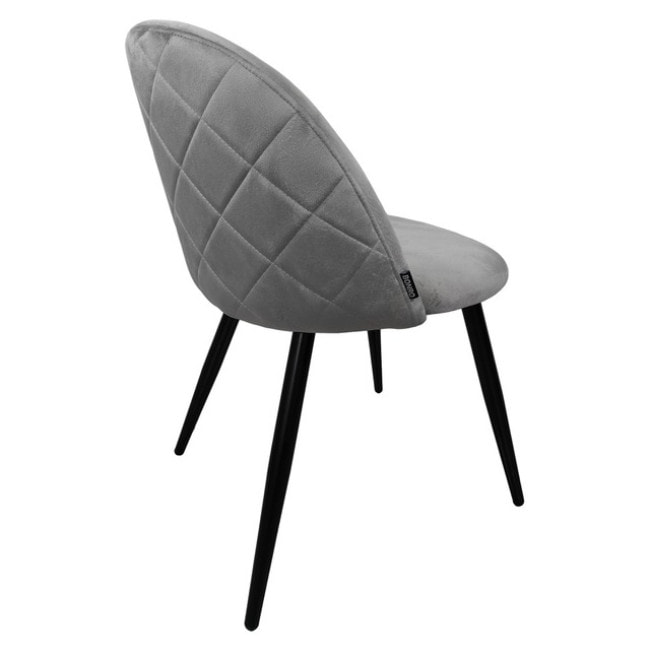 Стул кресло для кухни, гостиной, кафе Bonro B-659 серое