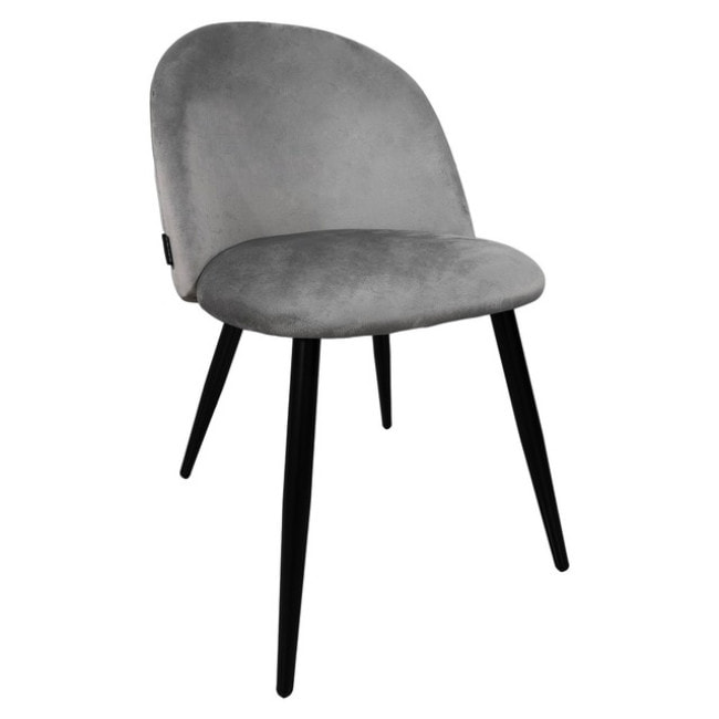 Стул кресло для кухни, гостиной, кафе Bonro B-659 серое