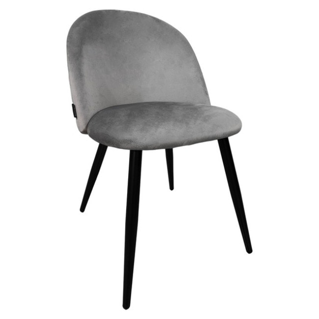 Стул кресло для кухни, гостиной, кафе Bonro B-659 серое