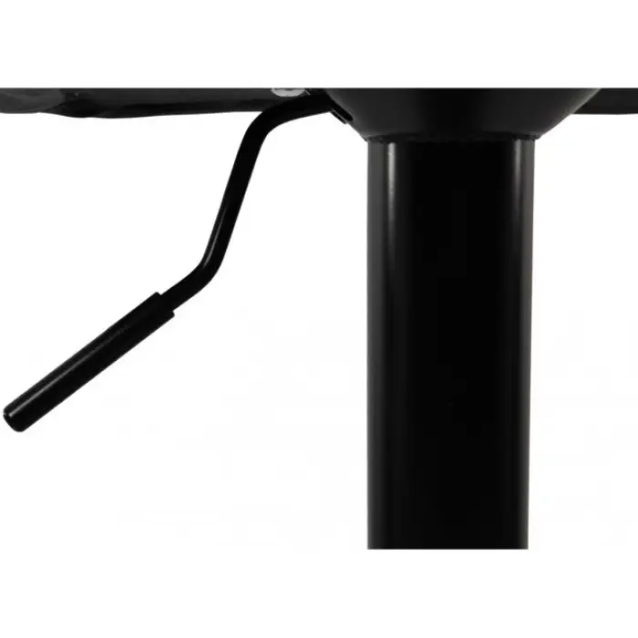 Барный стул со спинкой Bonro BN-087 черный (черное основание)