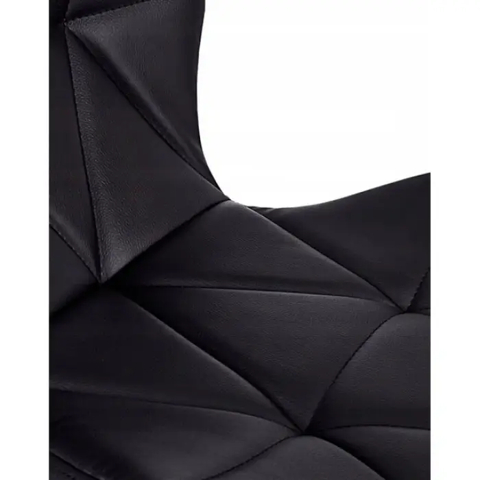 Барный стул со спинкой Bonro BN-087 черный (черное основание)