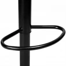 Барный стул со спинкой Bonro BN-087 черный (черное основание)