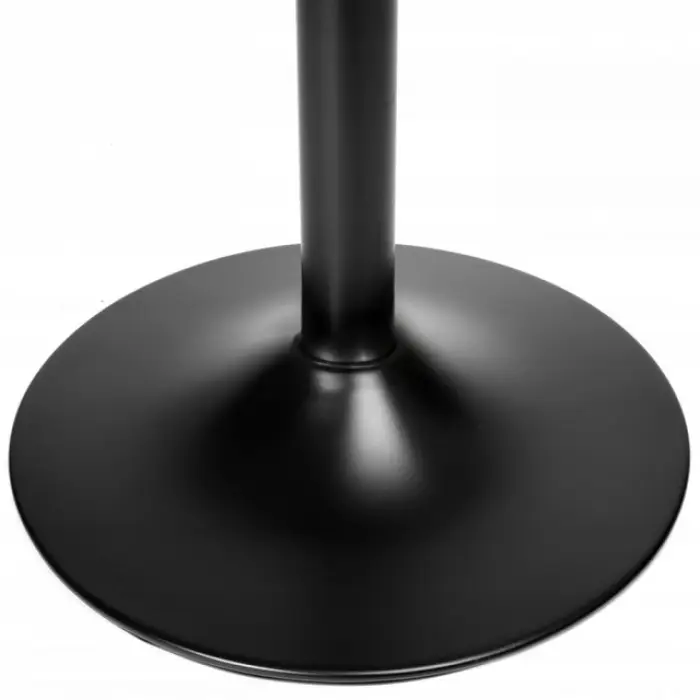 Барный стул со спинкой Bonro BN-087 черный (черное основание)