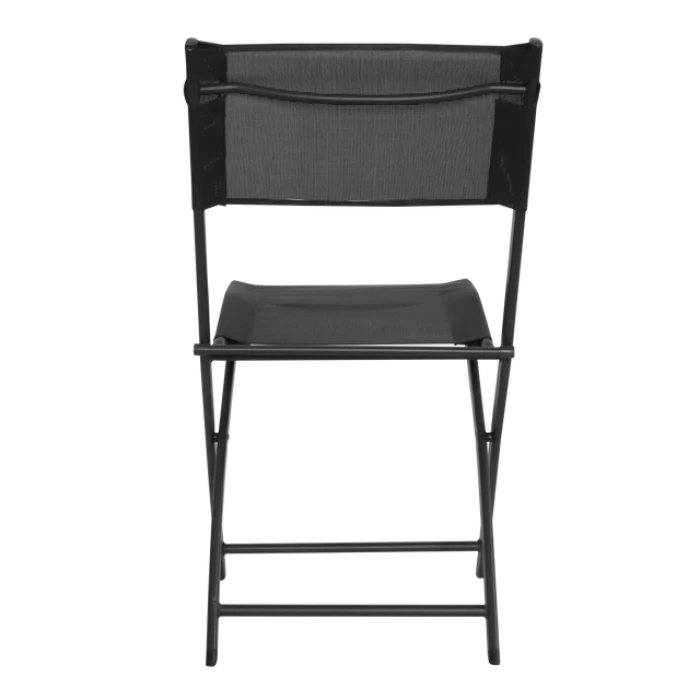 Стілець розкладний для балкону тераси Bonro B-5055 чорний