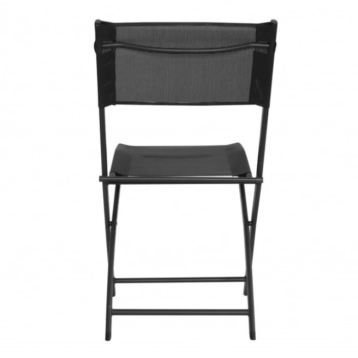 Стілець розкладний для балкону тераси Bonro B-5055 чорний