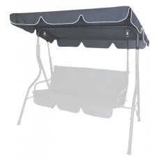 Козырек для садовых качелей Bonro 170x110 см серый