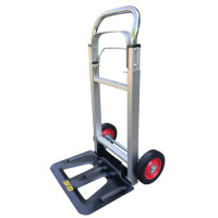 Візок складаний ручний алюмінієвий платформний складський Siker HT1011
