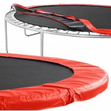 Накидка на пружини для батута 312 см 10 ft червона