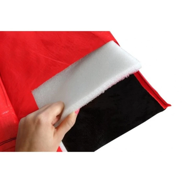 Накидка на пружини для батута 312 см 10 ft червона