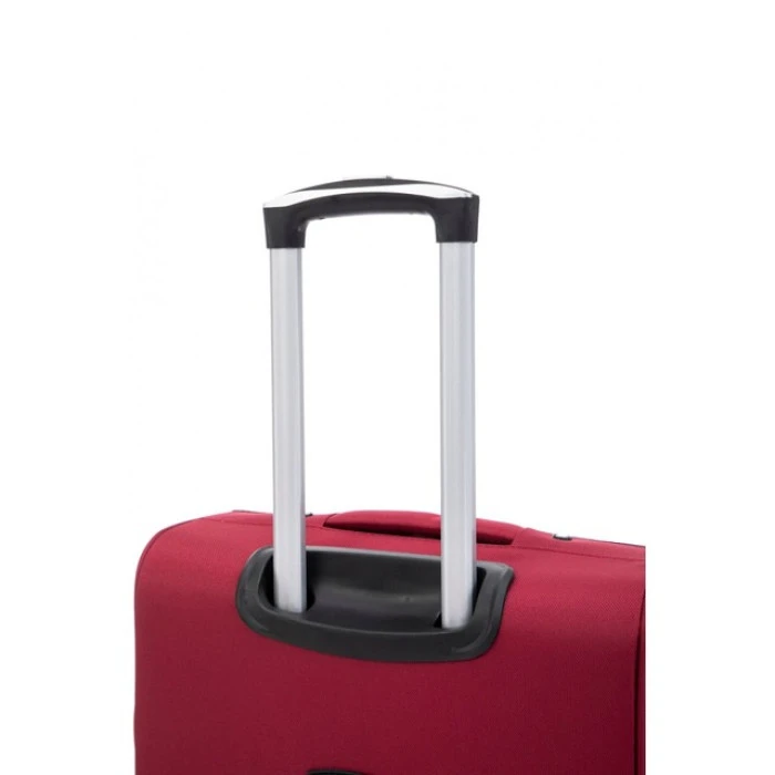 Валіза Bonro Tourist 4 колеса (невелика) вишнева