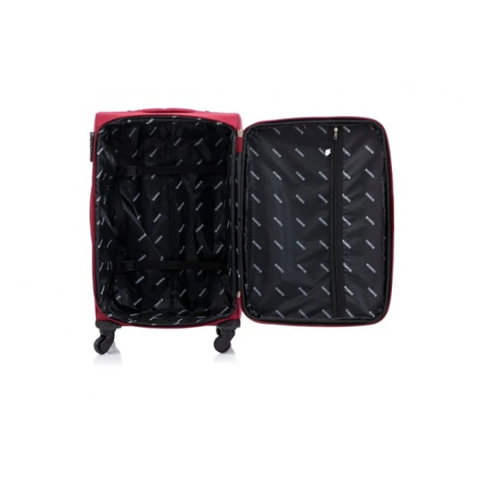 Валіза Bonro Tourist 4 колеса (невелика) вишнева