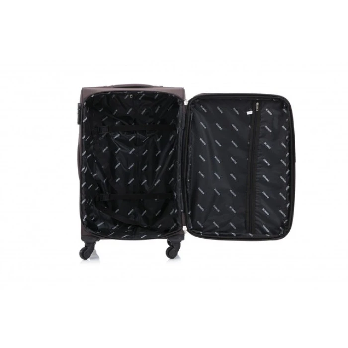 Валіза Bonro Tourist 4 колеса (середня) коричнева