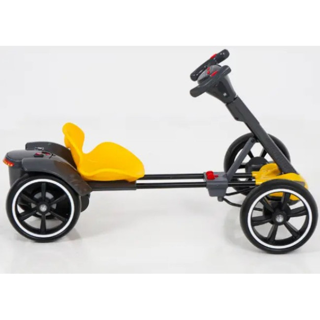 Детский электрокарт с пультом управления Spoko SP-V17 6V4,5 желтый