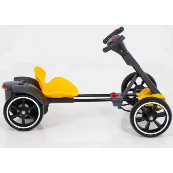 Дитячий електрокарт з пультом керування Spoko SP-V17 6V4,5 жовтий